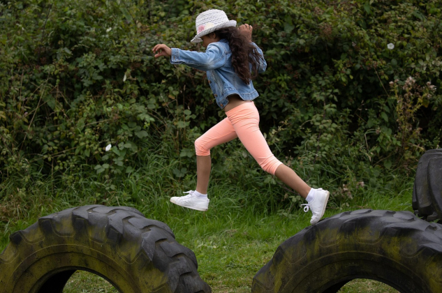 Young woman jumping from one challenge to another in an obstacle course.&nbsp;Image by Kev from Pixabay.&nbsp;